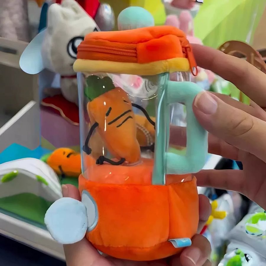 Plush Carrot Blender Toy